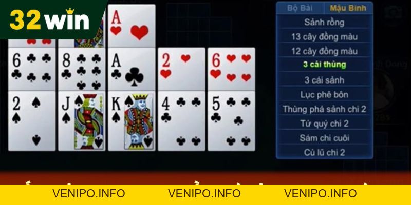 Bài Binh Là Gì? Chiến Thuật Và Cách Chơi Thắng Tại 32Win - Venipo