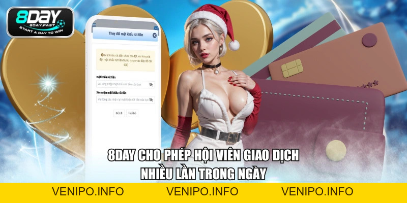 Rút Tiền 8DAY - Nhanh Chóng, An Toàn, Không Mất Phí - Venipo