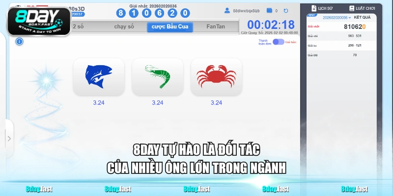 Lô Đề 8DAY - Cược Số Hôm Nay, Rinh Ngay Tài Lộc Về Nhà - Venipo