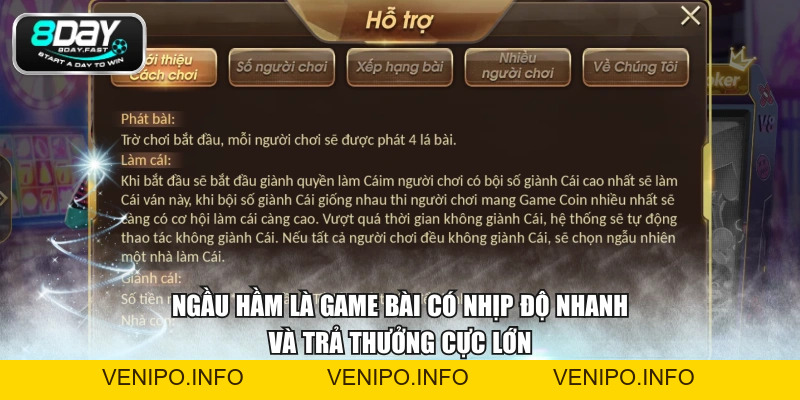 Cách Chơi Ngầu Hầm Chuẩn Xác Từ A - Z Cho Tân Binh - Venipo