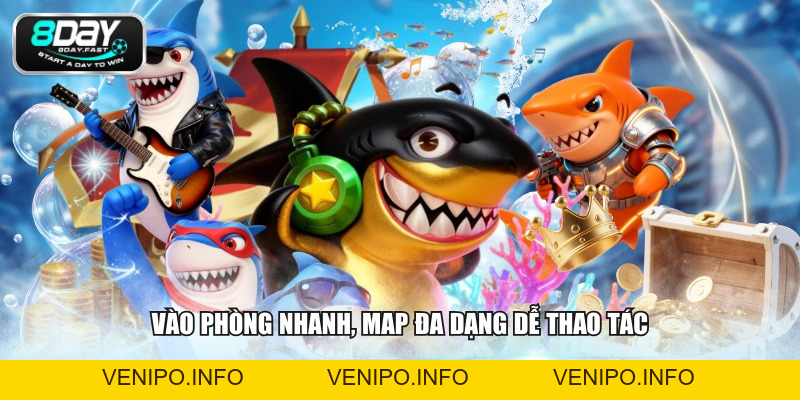 Sảnh Ask Me Bắn Cá - Kho Game Đa Dạng, Đổi Map Liên Tục - Venipo