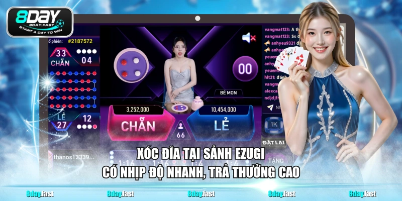 Sảnh Ezugi - Live Casino Sở Hữu Kho Game Đa Dạng #1 Châu Á - Venipo